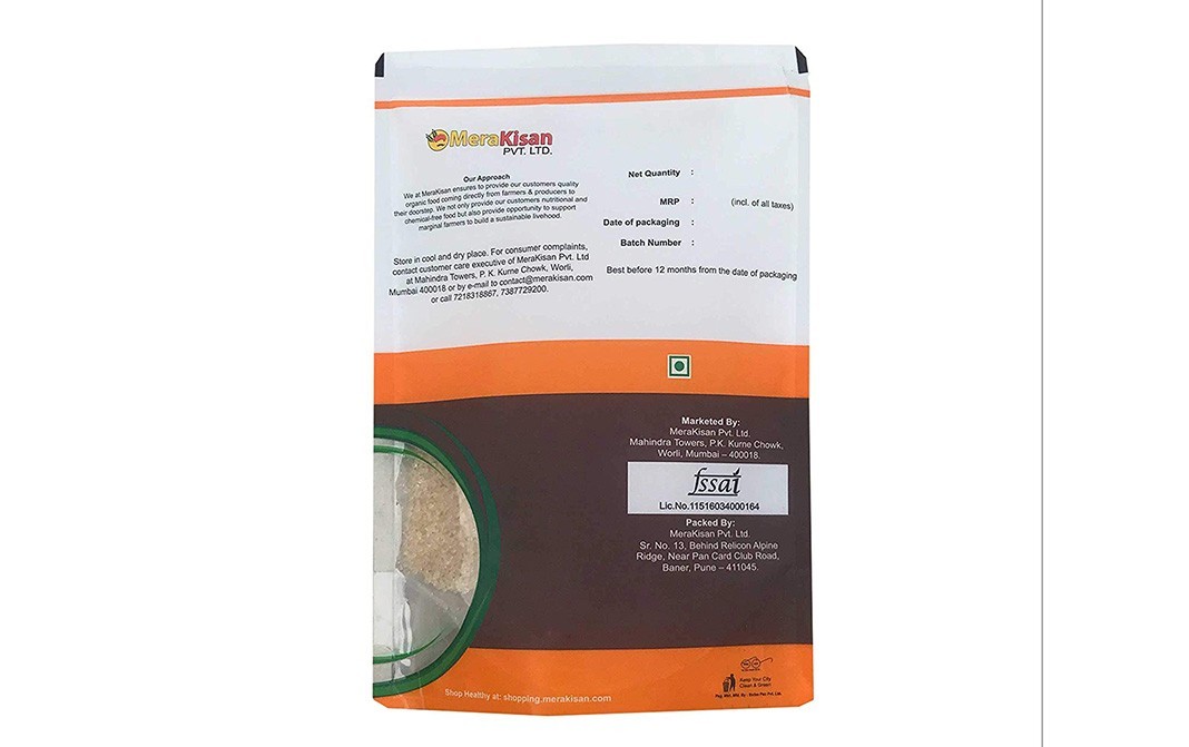 MeraKisan Organic White Sugar    Pack  500 grams